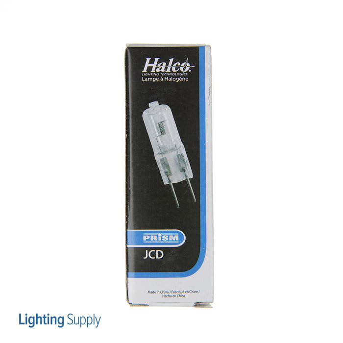 Halco JCD35/G8 35W Halogen T4 2800K 130V 99 CRI G8 Base Dimmable Clear Bulb (107072)