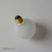 Halco G25WH25 25W Incandescent G25 130V Medium E26 Base Dimmable White Bulb (5002)