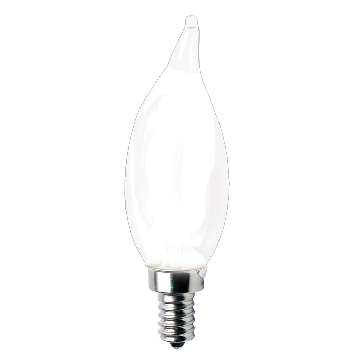 Halco CA10FR4ANT/827/LED2 CA10 3.8W 2700K Dimmable Frosted Filament E12 ProLED (85082)