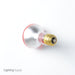 Halco R20RED50 50W Incandescent R20 130V Medium E26 Base Dimmable Red Bulb (9142)