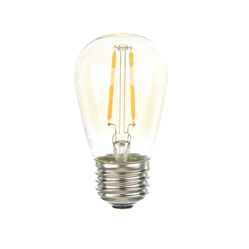 Halco S14AMB2ANT/922/LED2 2W LED S14 2200K 120V 82 CRI Medium E26 Base Dimmable Amber Bulb (82140)