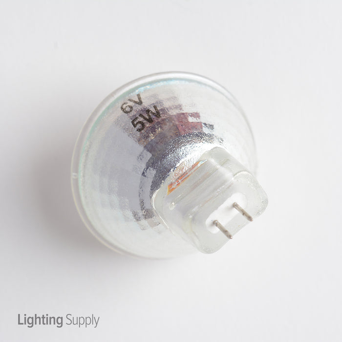 Hikari-Higuchi 5W MR11 Halogen 6V Bi-Pin G4 Base Covered Glass Bulb (JCR 8193P)