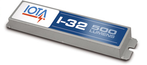 IOTA Emergency Ballast For (1) 28W 4 Foot T5 Or (1) 17-55W 2 Foot -4 Foot T8/T12 Run At 120/277V (I-32)