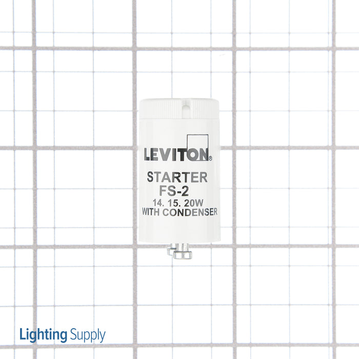 Leviton Fluorescent Starter 15-20W FS-2 (13886)