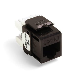 Leviton Extreme CAT6 QuickPort Connector Brown (61110-RB6)