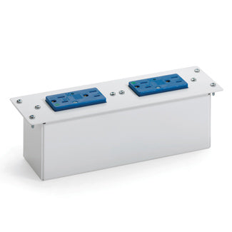 Leviton AC Power Surge Protective Module - Two Duplex Blue Receptacles (47605-DP)