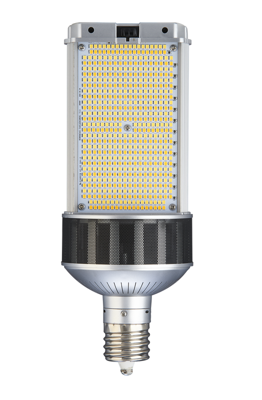 Light Efficient Design 110W Shoe Box/Wall Pack Retrofit Lamp Replaces Up To 400W HID EX39 Base 3000K/4000K/5000K 277-480V 80 CRI (LED-8090M345D-G4-HV)
