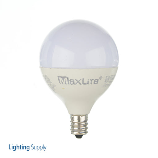 Maxlite 103008 5W Dimmable G16.5 2700K E12 Base Generation 2 (5G16.5DLED27/G2)