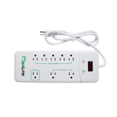 Maxlite 103714 Advanced Power Strip With 8 Receptacles And 1350 Joules Of Surge Protection (APS-8/1350J)