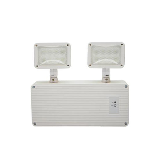 Maxlite 105864 Emergency Light LED 2 Heads White High Capacity Remote Capable Up To 12 Heads (EML-2HWHCRC)