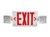 NICOR ECL3 3.3W Self-Diagnostic LED Emergency Exit Sign Combination Remote Capable Red Lettering (ECL310UNVWHR2RSD)