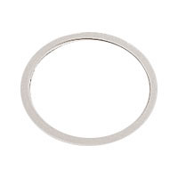 Nora 5 Inch Metal Trim Ring 5/8 Inch Chrome (NR-501C)
