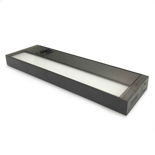 Nora 8 Inch LEDUR Tunable White 120V Edge-Lit Under-Cabinet 120V Edge-Lit Under-Cabinet Bronze 2700K/3000K/3500K (NUDTW-8808/BZ)