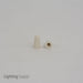 NSI High Temperature Small Ceramic White Wire Connector For 22-14 AWG Wire 100 Per Bag (TOP-S-CD)