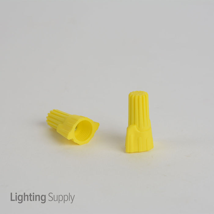 NSI Winged Yellow Easy Twist Wire Connector For 18-10 AWG Wire-500 Per Bag (WWC-YB)