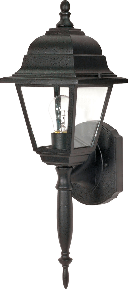 SATCO/NUVO Briton 1-Light 18 Inch Wall Lantern With Clear Seed Glass (60-542)