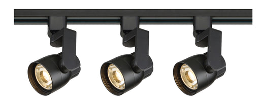 SATCO/NUVO Track Lighting Kit 12W LED 3000K 36 Degree Round Shape With Angle Arm Black Finish (TK424)