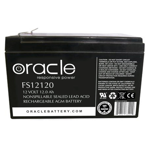 Oracle 12V 12 Amp Hour Sealed Lead Acid AGM (FS12120)