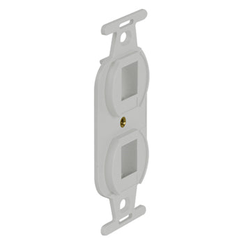 Pass And Seymour Type-106 Receptacle Strap 2-Port White (WP1062WH)