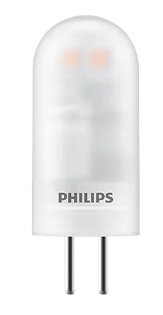 Philips 1T3/G4/830/ND/12V 6/1PF 567180 LED Specialty Lamp 1W 12V 3000K White 100Lm 80 CRI G4 Base (929001844023)