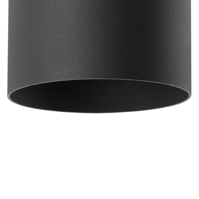 Progress Lighting 6 Inch Black LED Outdoor Wall Cylinder 3000K (P5641-31/30K)