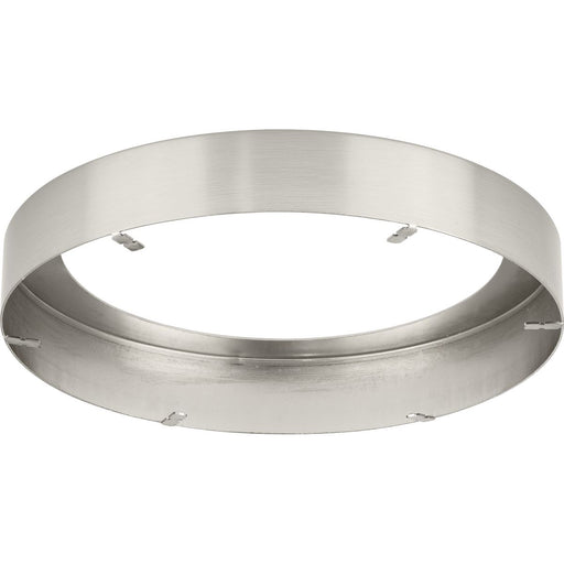 Progress Lighting Everlume Collection Brushed Nickel 7 Inch Edgelit Round Trim Ring (P860049-009)