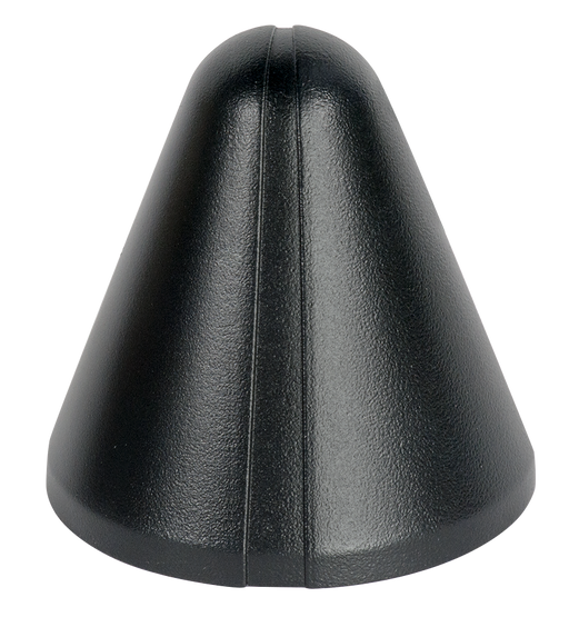 RAB Fern Deck Light 6W 12V Angled Cone 2700K LED Textured Black (DECK6LVYYB)