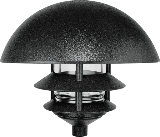 RAB Lawn Light Dome 3 Tier Incandescent Black (LLD3B)