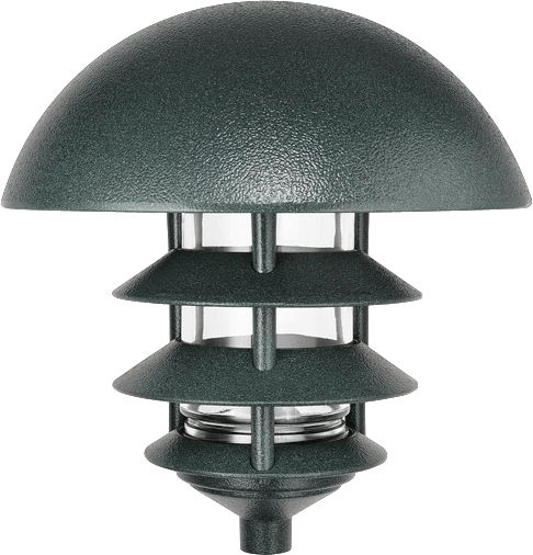 RAB Lawn Light Dome 4 Tier Incandescent Verde Green (LLD4VG)