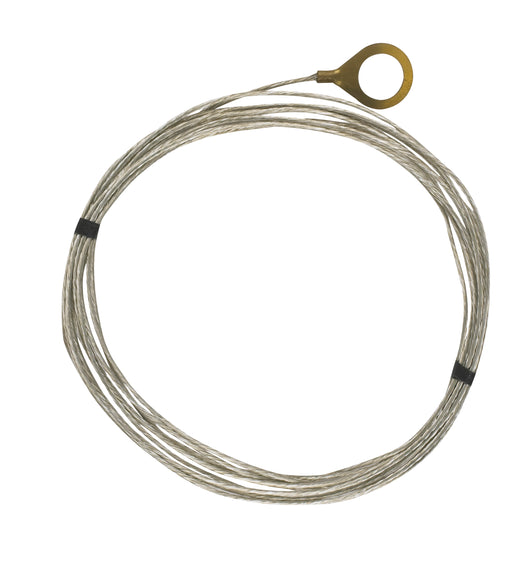 SATCO/NUVO 10 Foot 18/1 Tinned Copper Ground Wire 1/8 IP Round Ground Lug (93-334)