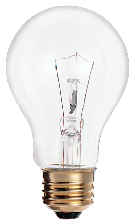 SATCO/NUVO 25A19/CL 25W A19 Incandescent Clear 1500 Hours 185Lm Medium Base 120V 2700K (S6040)