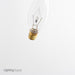 SATCO/NUVO 25CA8 25W CA8 Incandescent Clear 1500 Hours 210Lm Candelabra Base 120V 2700K (S3274)