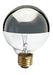 SATCO/NUVO 60G25/SL 60W G25 Incandescent Silver Crown 1500 Hours 540Lm Medium Base 120V 2700K (S3862)