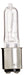 SATCO/NUVO 75Q/CL/DC 75W Halogen T4 Clear 2000 Hours 1250Lm DC Bay Base 120V 2900K (S3159)