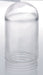 SATCO/NUVO Clear Glass Jelly Jar 3-11/32 Inch Diameter 3-11/64 Inch Screw Fitter 6-15/16 Inch Height (50-919)