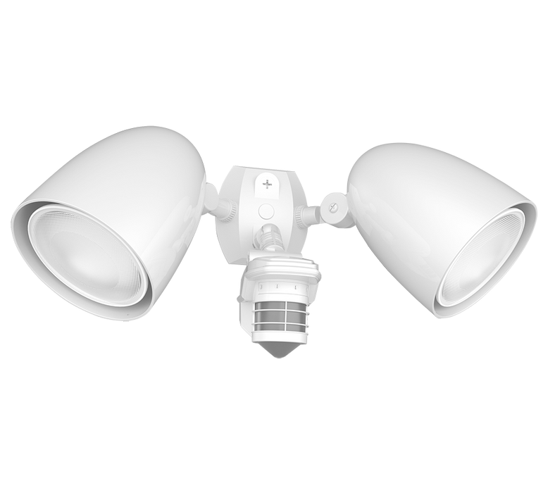 RAB LED Outdoor Sensor Lights With STL360HBW Sensor And 2 CCT Selectable PAR38 Lamps 38W 3000K/4000K/5000K E26 Base 90 CRI 3600Lm Kit (STL360HBW/L)
