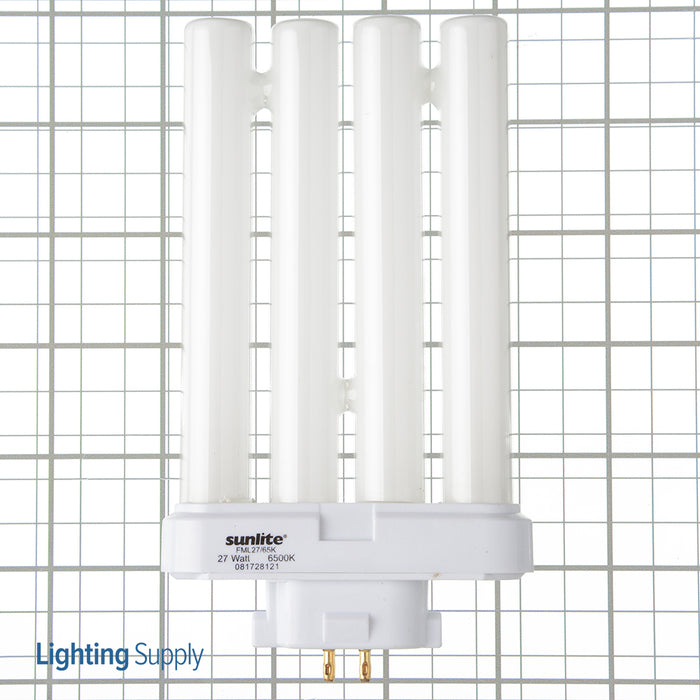 Sunlite FML27/65K Compact Fluorescent 6500K 27W 1500Lm FML 4-Pin (GX10Q-4) Plug-In Non-Dimmable (05773-SU)
