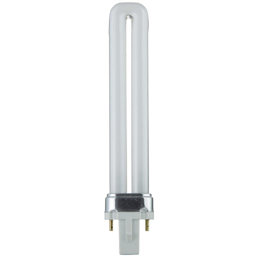 Sunlite PL9/SP41K/10PK Plug-In 9W 530Lm 4100K PL 2-Pin Single U-Shaped Twin Tube Bulb 10 Pack (40506-SU)
