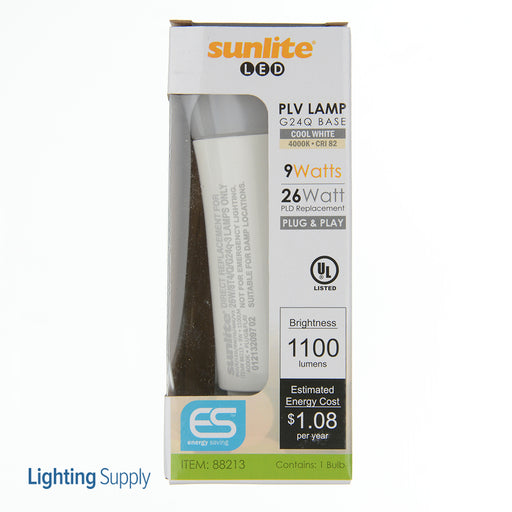 Sunlite PLV/LED/IS/9W/40K/V2 Plug-Ins PLV 4000K (88213-SU)