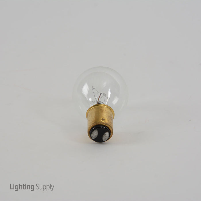 Sylvania 30S11DC75V 30W S11 Incandescent 75V Double Contact Bayonet BA15D Base Clear TRAIN Marker Bulb 2850K 10 Pack/Priced Per Each (10765)