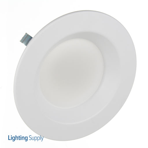 Sylvania LEDRT4600950 600Lm 5000K 90 CRI 4 Inch LED Recessed Downlight Kit Integrated White Trim Included (74289)