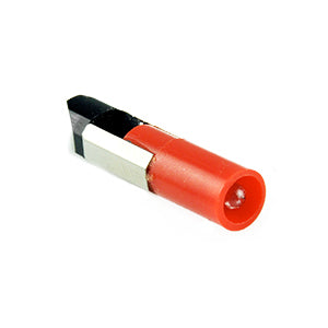 Standard Red 36V-130V T2 #5 Slide Base Miniature LED Bulb (T2#5SLIDE/RD/36V-130V)