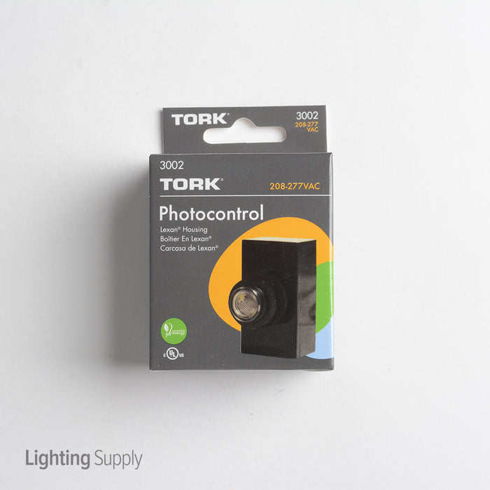 Tork 208V-277V Button Photocell 3470-4620W Incandescent 2080-2770W Ballasted 1040-1385W LED (3002)