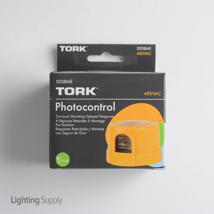 Tork 480V Twist And Lock Photocell 7500W Maximum Incandescent 4800W Ballasted (5008ME)