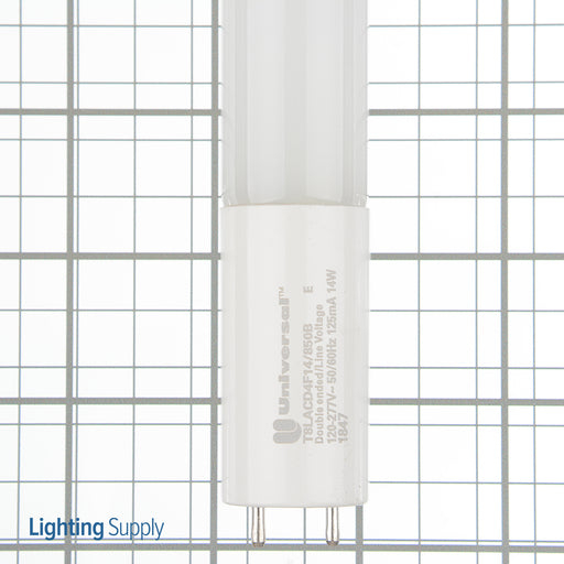 Universal LED Lamp AC 120-277V 48 Inch 14W 1800Lm 5000K Ballast Bypass (T8LACD4F14/850B25EC)