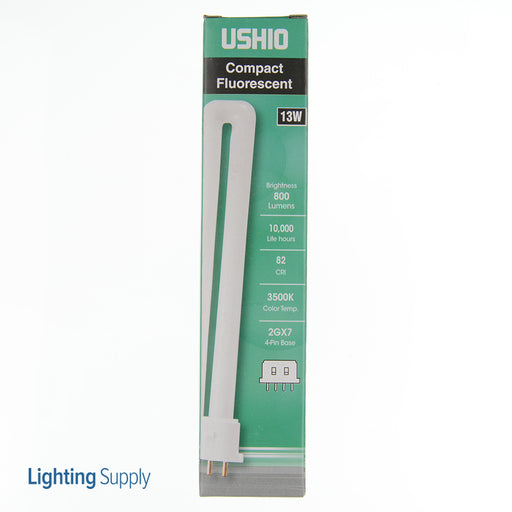USHIO CF13SE/835 Single Tube Compact Fluorescent T4S 59V 13W 2GX7 Base Inphos (3000182)