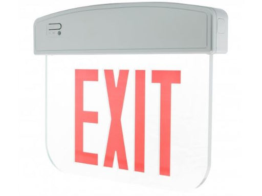 Westgate Manufacturing Edgelit LED Exit Sign (XE-1RCW-EM)