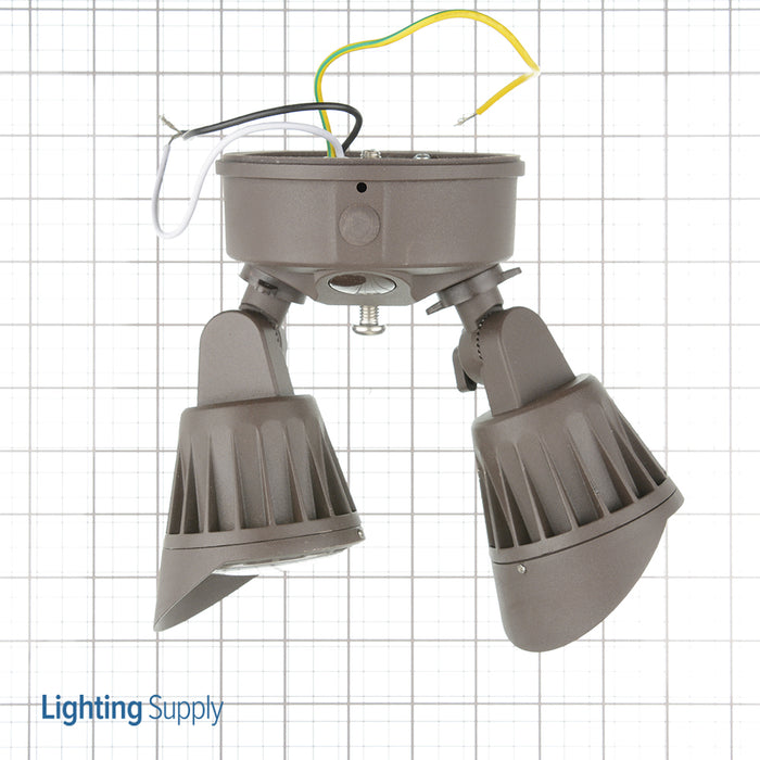 Westgate Manufacturing LED Security Light With Optional Motion Sensor Or Photocell 20W 1900Lm 3000K 120V Triac Dimming (SL-20W-30K-BZ-D)