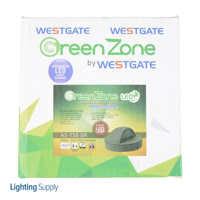 Westgate Manufacturing LED Step Light 3000K (AS-158-BR)