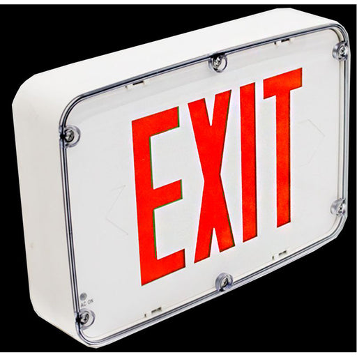 Westgate Manufacturing NEMA 4X LED Exit Sign 3.2W 120-277V (XTN4X-1RW)